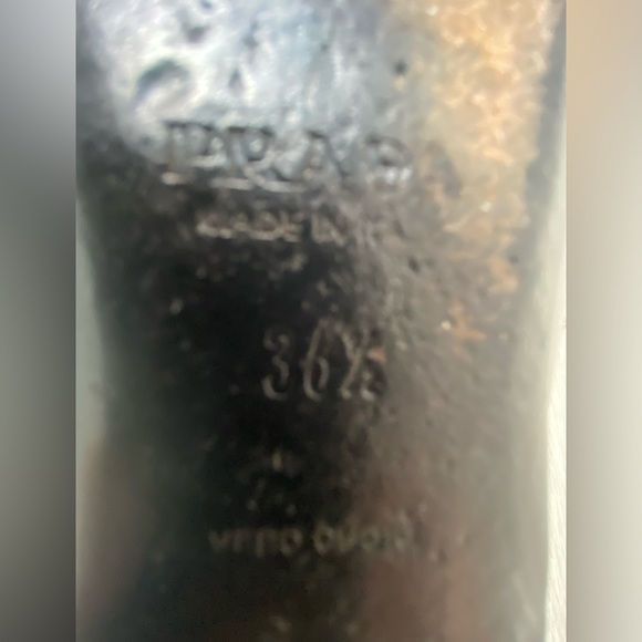 Prada Black Flat Patent Leather Loafers - Picture 8 of 8